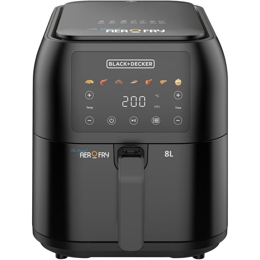 Black & Decker Air Fryer SAF80 1700 Watt / 8 Liters Digital