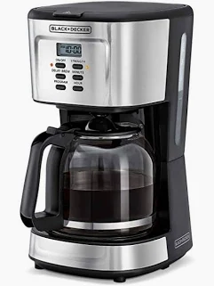 Black & Decker Coffee Machine SSCM125 1.5 Liters Black