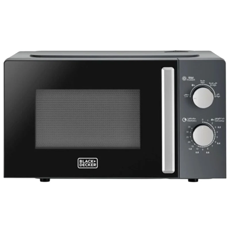 Black & Decker Microwave MZ2015P 700 Watt / 20 Liters Black