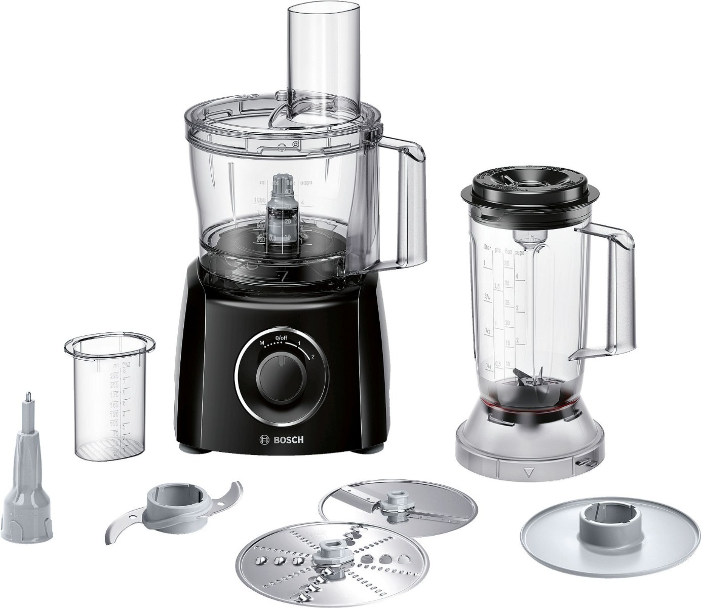 بوش محضر طعام MCM3201B 800 واط أسود