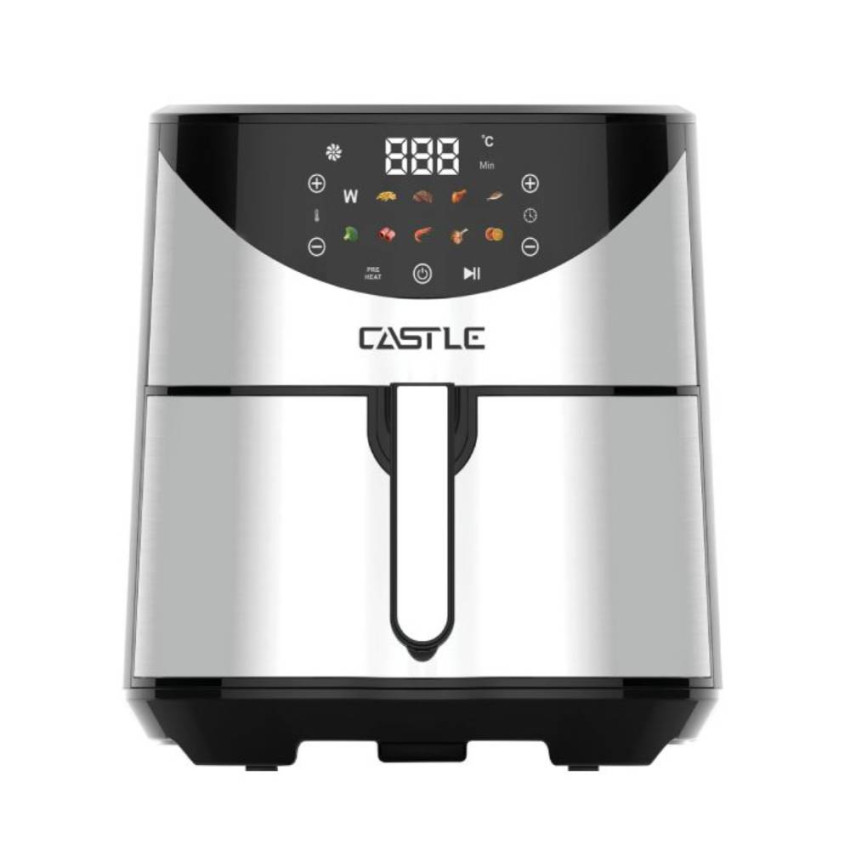 Castle Air Fryer AF52310 10 Liters Stainless Steel