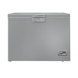 ديب فريزر أفقي - HSA32500SEGH BEKO - بيكو افقي 325 لتر - صافى 300 لتر - فضي