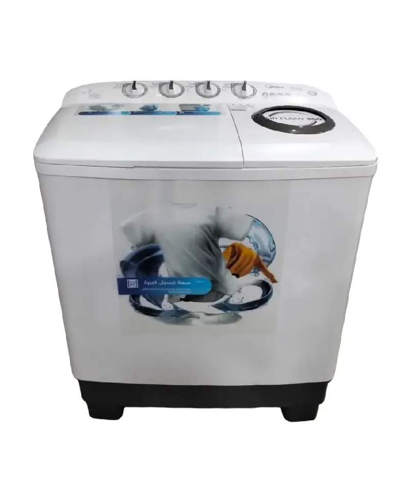 ميديا غسالة ملابس MTE02W120/W حمولة 12 كيلو أبيض