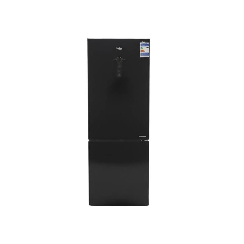 ثلاجة - BEKO - B5RCNE565HXPBGE - 2 باب بيكو 560 لتر - صافى490 لتر-نوفروست -شاشة ديجيتال تاتش - زجاج اسود -كومبى NEW
