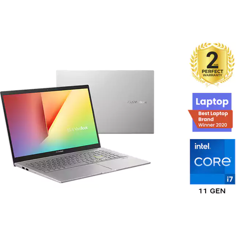ASUS Laptop X415EA-EB003W, 11th, Intel Core I3 -1115G4, 4GB RAM, 256GB SSD, Intel UHD Graphics, 14 Inch FHD Display, Windows 11, Silver