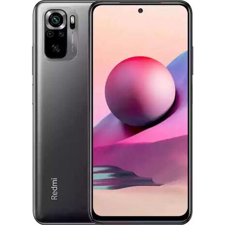 Xiaomi Redmi Note 10S Dual SIM Mobile, 128GB Internal Memory, 6GB RAM, 4G LTE Network, Gray