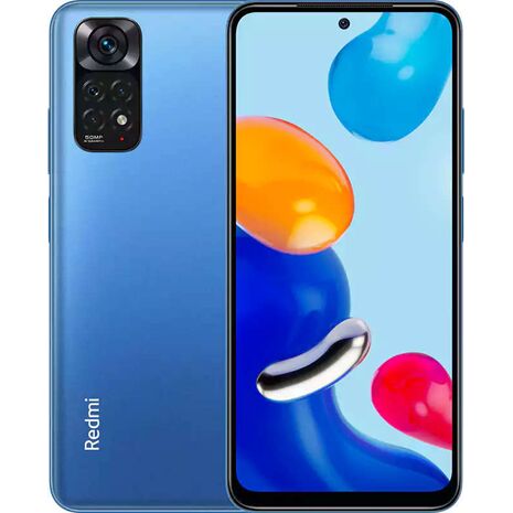 Redmi Note 11 Dual Sim,128GB Memory, 4GB RAM, 4G LTE, 6.43" Display, Twilight Blue