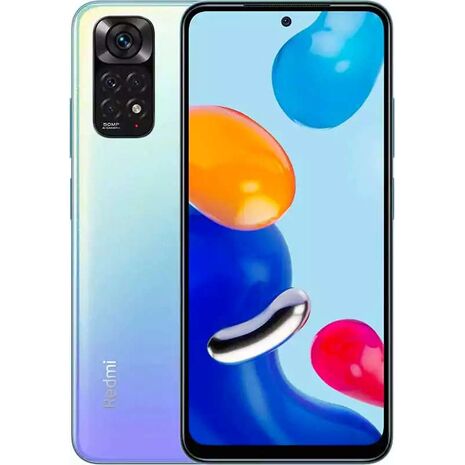 Redmi Note 11 Dual Sim,128GB Memory, 6GB RAM, 4G LTE, 6.43" Display, Star Blue