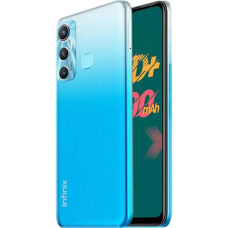 Infinix Hot 11Dual SIM Mobile, 64GB Internal Memory, 4GB RAM, 4G Network, Silver