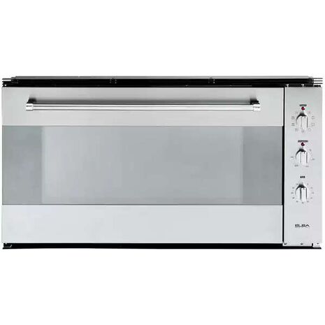 Elba Flat Built-In Hood, 90 cm, 3 Speeds, Stainless, ECH941X
