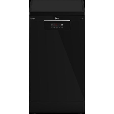 Beko Dishwasher 10 Persons 5 Program 45cm Black Inverter BDFS15020B