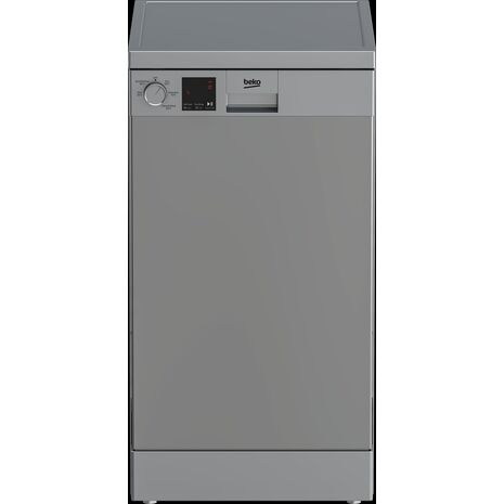 Beko Dishwasher 10 Persons 5 Program 45cm Black Inverter BDFS15020B