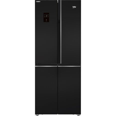 Beko Digital Refrigerator 565 Liters 4 Doors With Water Dispenser Black GNE134626BH