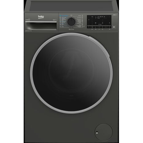 Beko Washing Machine 10 Kg Dryer 6 Kg Silver Inverter Steam BWD10640MCI