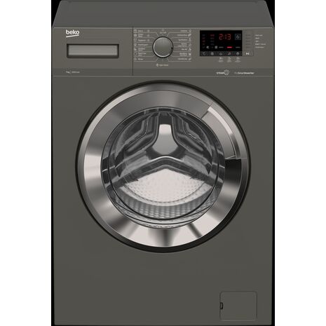 Beko Washing Machine 7 Kg Front Loading Silver WTV7512XMCI2