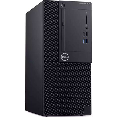 Dell PC OptiPlex 3070, 9th, Intel Core i5-9500, 4GB RAM, 1TB HDD, Intel UHD Graphics H370, Dos
