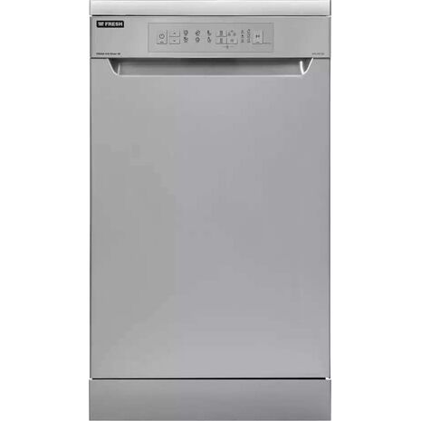 Fresh Dishwasher, 10 Place Set, 45 cm, 6 Programs, Silver A15-45-SR