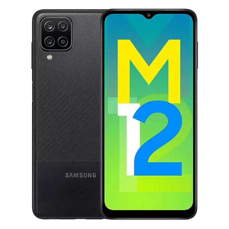 Samsung Galaxy M12 Dual SIM Mobile, 64GB Internal Memory, 4GB RAM, 4G LTE Network, Blue