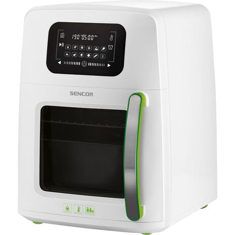 SENCOR MULTI-FUNCTIONAL OIL FREE AIR FRYER 11L 1800W 12 PROGRAMS WHITE