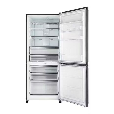 SHARP Fridge Inverter Digital Bottom Freezer 448 Liter Black SJ-PV60K-BK