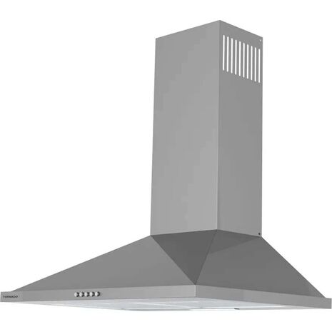 TORNADO Built-in Pyramidal Hood 90 cm , Stainless, HOV-M90FSU-PS