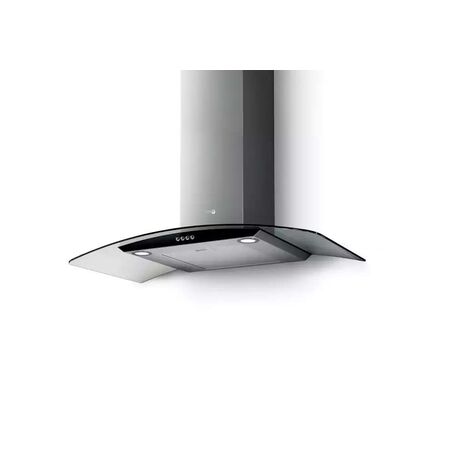 Turbo Air Curved Pyramid Hood, 90 cm, 3 Speeds, Stainless, IRIS 90