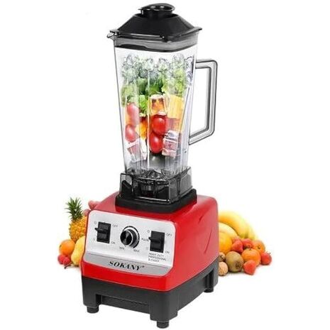 Sokany SK-03032 800W Blender with Grinder, 1.5 Liter Capacity