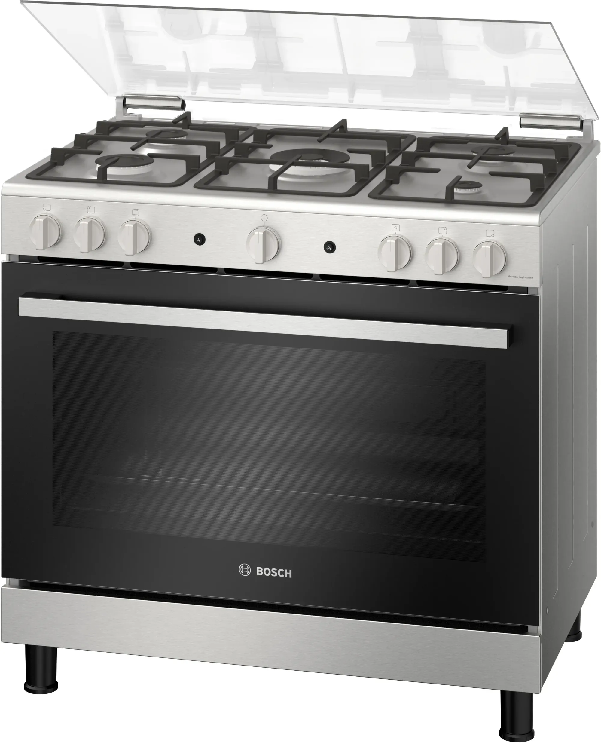 Bosch Cooker HGV1F8Y50S 90 cm Stainless Steel