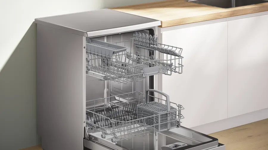 Bosch Dishwasher SMS26A100V 60 cm Silver Inox